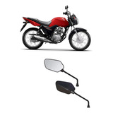 Par Retrovisor Para Moto Honda Titan Fan 125 150 160 2014