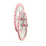 Par Roda Aero Vzan Escape Aro 20 Cubo Roletado Bmx Cross