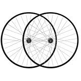 Par Roda Aro 24 V-Brake Alumínio 36F Rosca Preto