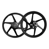 Par Roda Liga Leve Honda Fan 125 09 17 Freio Tambor 1 linha