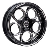 Par Roda Raw Weld Magnum Aro 15 Tala 4 5x114 Arrancada