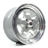 Par Roda Weld Pro Star Aro 15 Gol Chevette Opala 2 Rodas