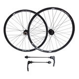 Par Rodas Completas Aro 29 Bike Speed Passeio C Cubo Raios