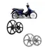 Par Rodas Esportivas Liga Leve 6 Palitos Biz 100 2005 / 05