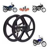 Par Rodas Liga Leve 6 Palitos Titan Fan Start 150