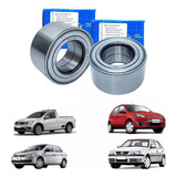 Par Rolamento De Roda Dianteira Gol Fox G1 À G5 Skf Bah 0036