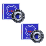 Par Rolamento Radial Virabrequim Cb300 Xre300 Original Nsk