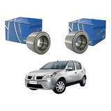 Par Rolamento Roda Dianteiro Skf Sandero 1 0 1 6 2007 A 2013