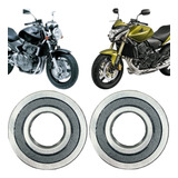 Par Rolamentos Roda Dianteira Honda Cb600 Hornet 2004 A 2015