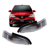 Par Seta Pisca Lanterna Retrovisor Toyota Etios 2014 A 2020