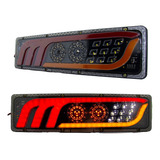 Par Sinaleira De Led M46 Caminhão Carreta Truck Tanque 24v