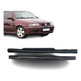 Par Spoiler Lateral Gol G3 2 Portas Preto Plástico