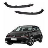 Par Spoiler Parachoque Dianteiro Vw Golf Gti 2014 Até 2019
