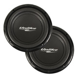 Par Subwoofers Médio Grave 8 Polegadas 4 Ohms 160 Wrms