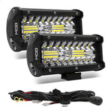 Par Super Farol De Milha Led