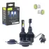 Par Super Led Foco Simples H4 Farol Alto + Baixo 8000k