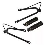 Par Suporte E Pedaleiras Traseiras Tork Xr200 Nx200 Xlr125