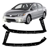 Par Suporte Guia Apoio Farol New Civic 2007 2008 2009 2010