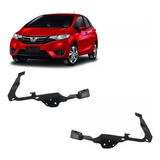 Par Suporte Guia Farol Dianteiro Honda New Fit 2015 16 17 18