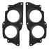 Par Suporte Milha Palio Strada Adventure Locker 2009 A 2012