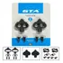 Par Tacos Taquinho Pedal Clip Bike Preto Sapatilha Spd - Gta