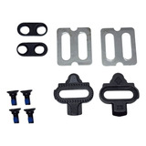 Par Tacos Taquinho Pedal Clip Bike Preto Sapatilha Spd Mtb Veloforce