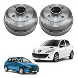 Par Tambor Campana Freio Traseira Peugeot 106 206 207 Hf 735
