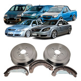 Par Tambor Freio Jogo Sapata Astra Vectra Montana Zafira
