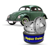 Par Tambor Freio Traseiro Fusca 1200 1300 5 Furos Hipper
