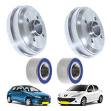 Par Tambor Rolamentos Freio Peugeot 106 206 207 Hf 735