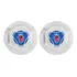 Par Tampa Cubo Cromada Azul Dianteiro Caminhao Sc Serie 5