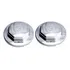 Par Tampa Cubo Cromada Dianteiro Caminhao Sc Serie 5