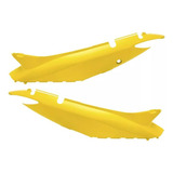 Par Tampa Lateral Biz 125 07 09 Cor Amarela Melc