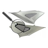 Par Tampa Lateral Prata Grade Honda Cb 250 Twister 2001 2008