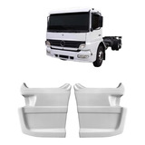 Par Tampa Tapa Estribo Mercedes Benz Mb Atego Plástico