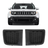 Par Tampa Tela Grade Parachoque Jeep Renegade 2015 2016 2018