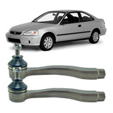Par Terminal Direção Honda Civic 92 93 94 95 96 97 98 99 00