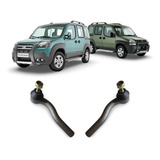 Par Terminal Direção Pivo Fiat Doblo Adventure 2004 Até 2021