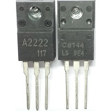 Par Transistor C6144 E A2222 Para
