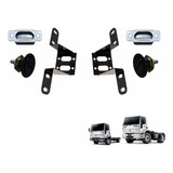 Par Trava Botão Fecho Capô Caminhão Ford Cargo 815 1317 4532