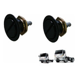Par Trava Botão Fecho Capô Caminhão Ford Cargo 815 4532