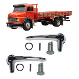 Par Trinco Quebra Vento Cromado Caminhão Mb 1113