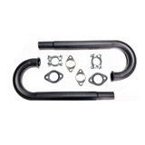 Par Tubo Bengala Motor Fusca 1200 Abraçadeiras Juntas