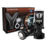 Par Ultra Led Lâmpada Mini Projetor H4 Canhão 300w 5500k 12v