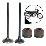 Par Valvulas Comando Honda Cg 125 Fan 2005 2006 2007 2008
