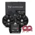 Par Woofer 6 Pol 500w Rms + Amplificador Taramps Ts 400x4