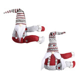 Para 2peças Prendedores Cortina Natal Para Decoração Papai