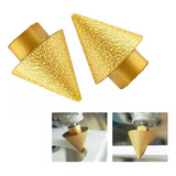 Para 2x Moedor De Porcelanato Com Chanfro De Diamante Com