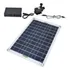 Para B Kit De Bomba De Água De Energia Solar Painel 50w