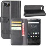 Para Blackberry Keyone Case Couro Genuíno Handma411